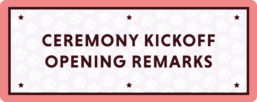 How to officiate a wedding, step 1: The ceremony kickoff and opening remarks